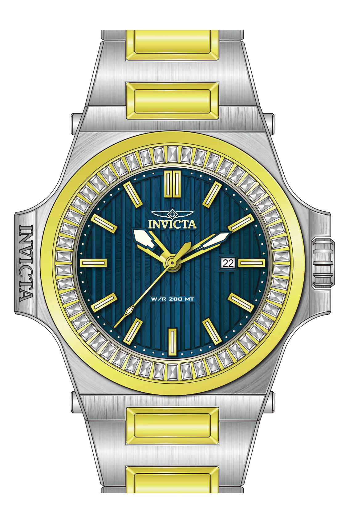 Band for Invicta Akula Men 43384 - Image 2