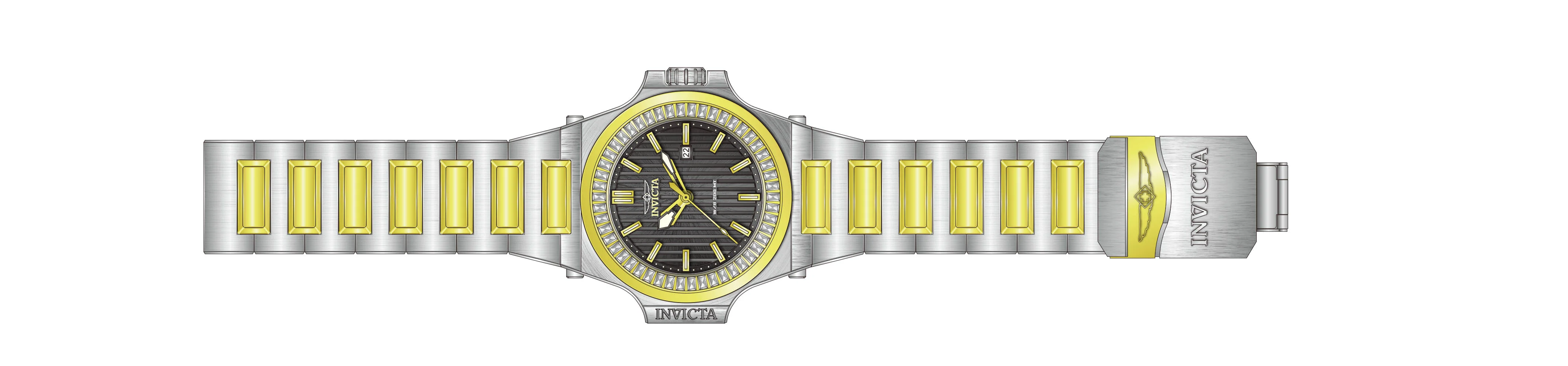 Band for Invicta Akula Men 43386