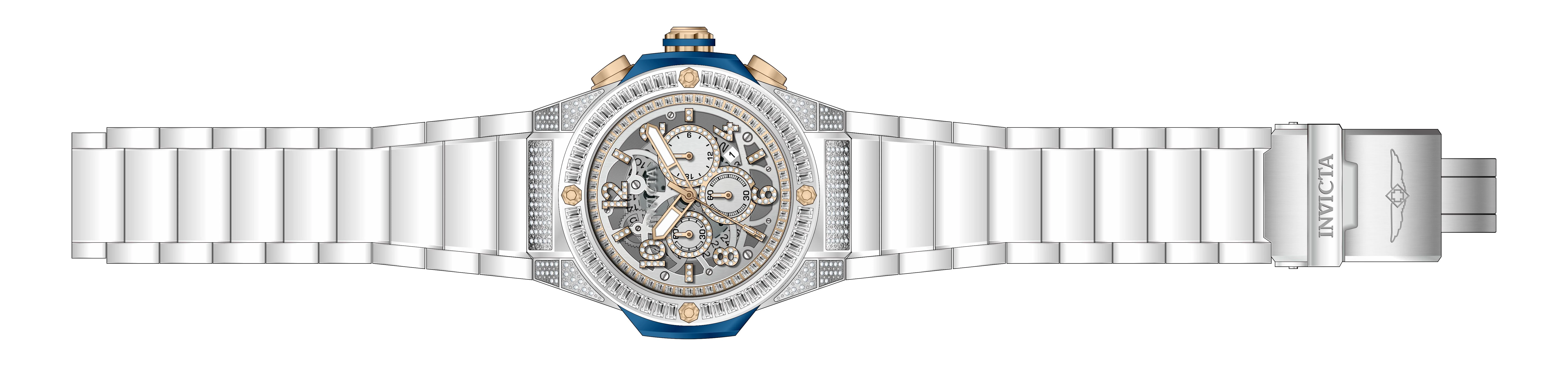 Band for Invicta Akula Men 43706