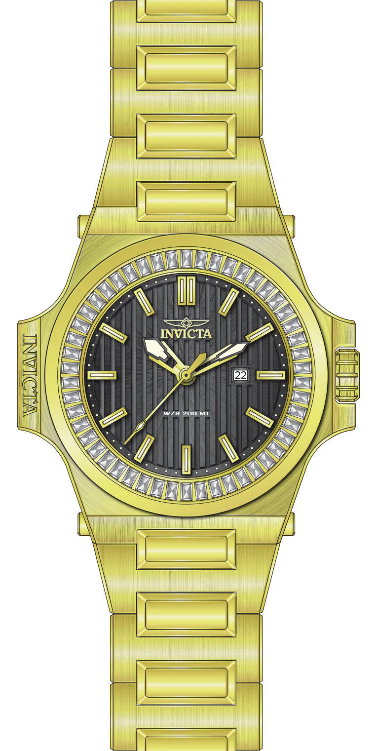 Band For Invicta Akula Men 49137