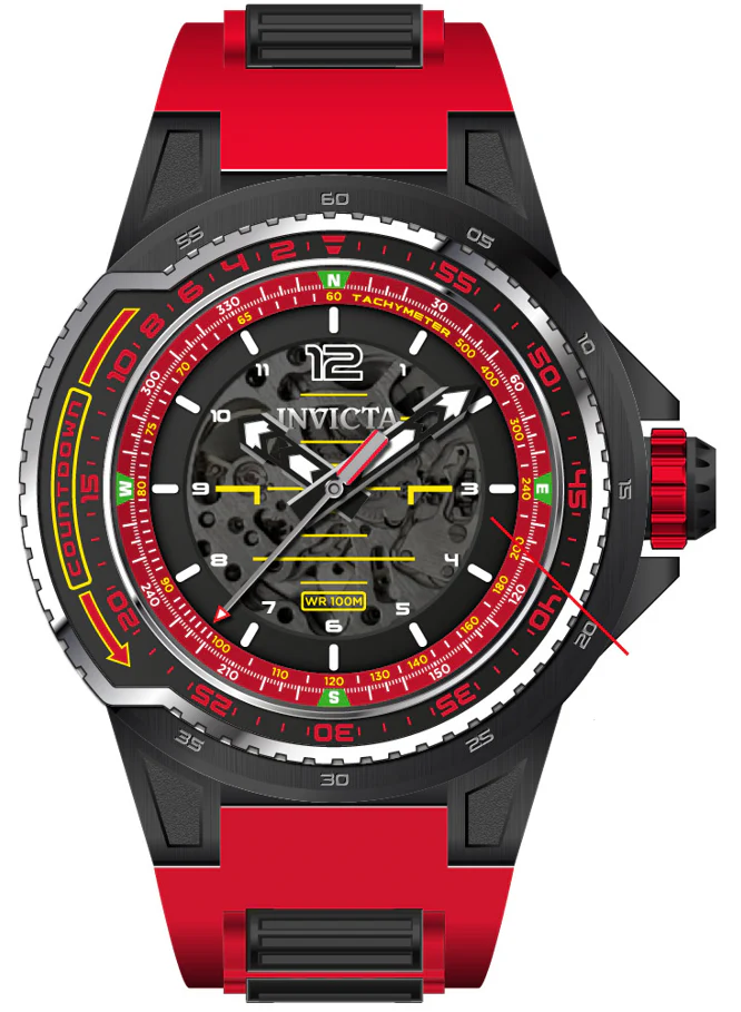 Band For Invicta Aviator Crosswind Men 44692