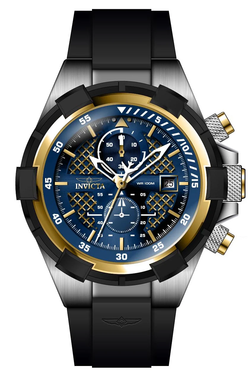 Band For Invicta Aviator Men 44523