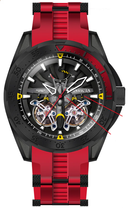 Band For Invicta Aviator  Men 44684