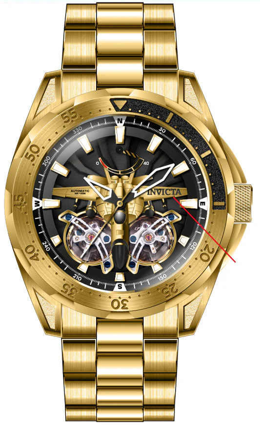 Band For Invicta Aviator Men 44687
