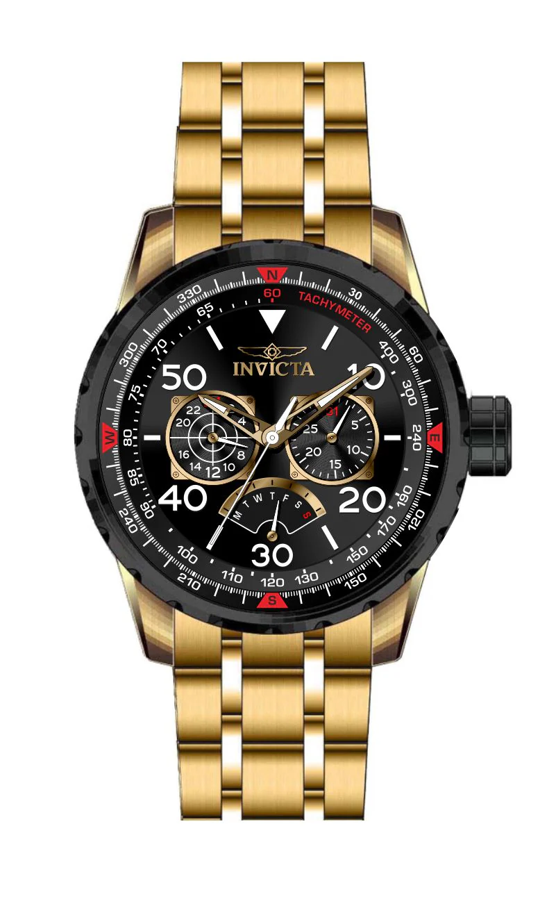 Band For Invicta Aviator Men 46985