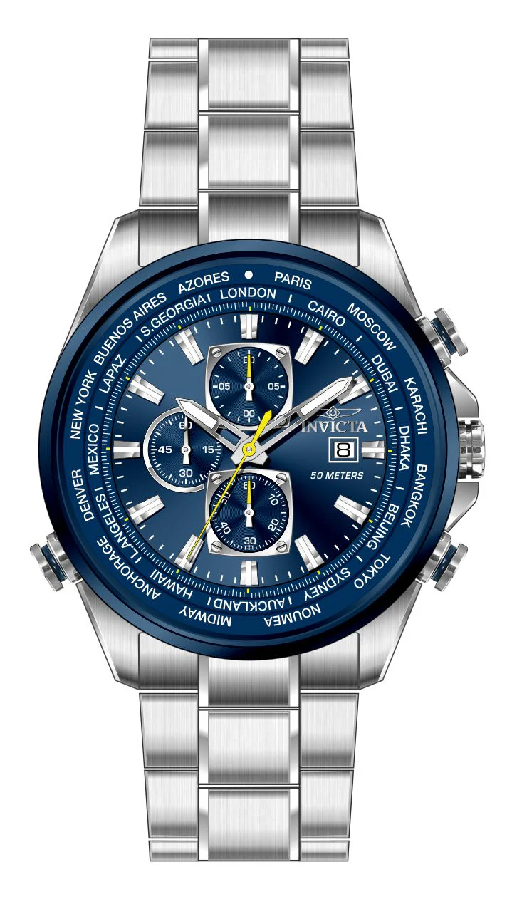 Band For Invicta Aviator Men 47818