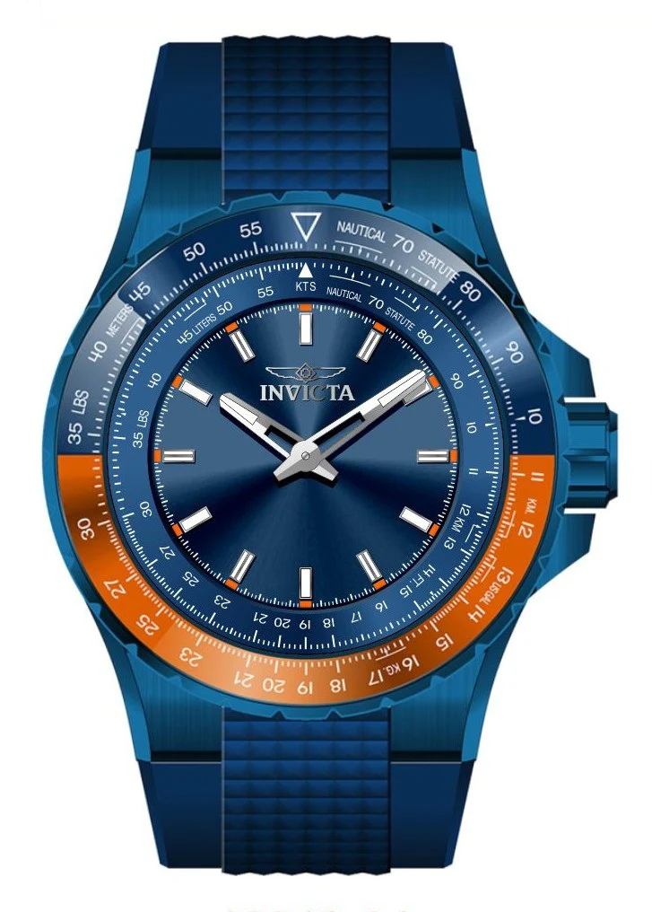 Band For Invicta Aviator Men 49663