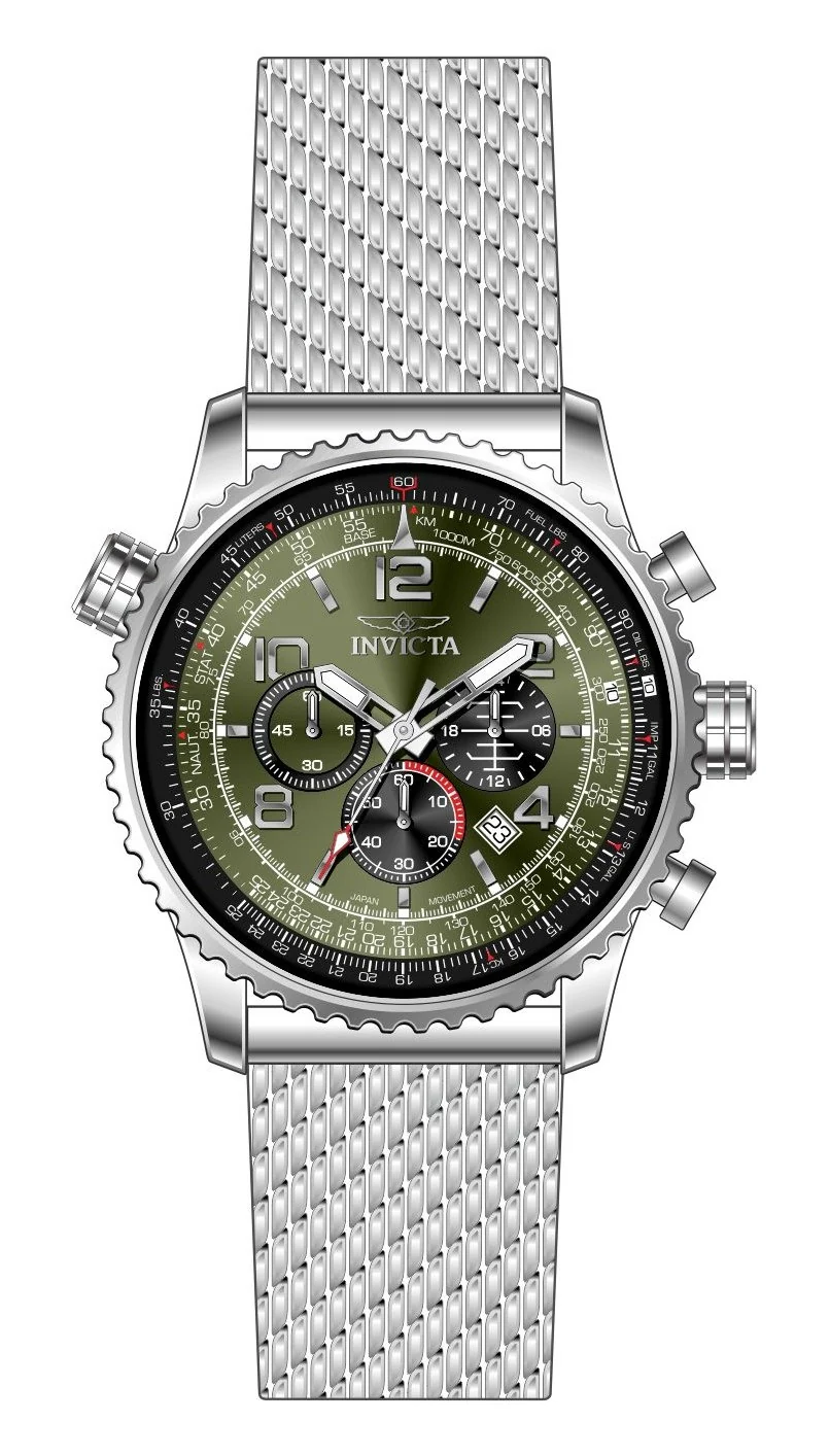 Band For Invicta Aviator Men 49752