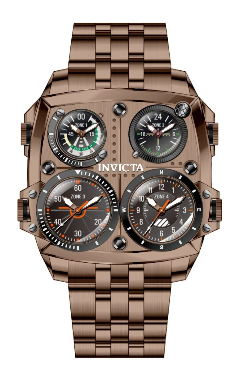 Band For Invicta Aviator Zulu Time Men 50659