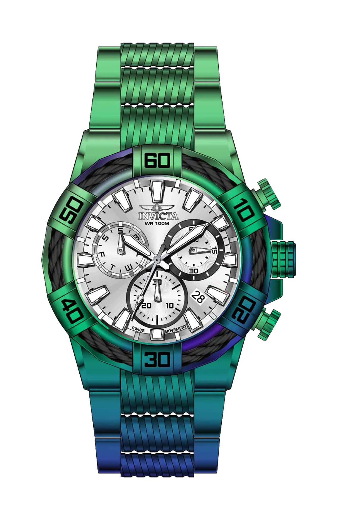 Band for Invicta Bolt Men 43636 - Image 2