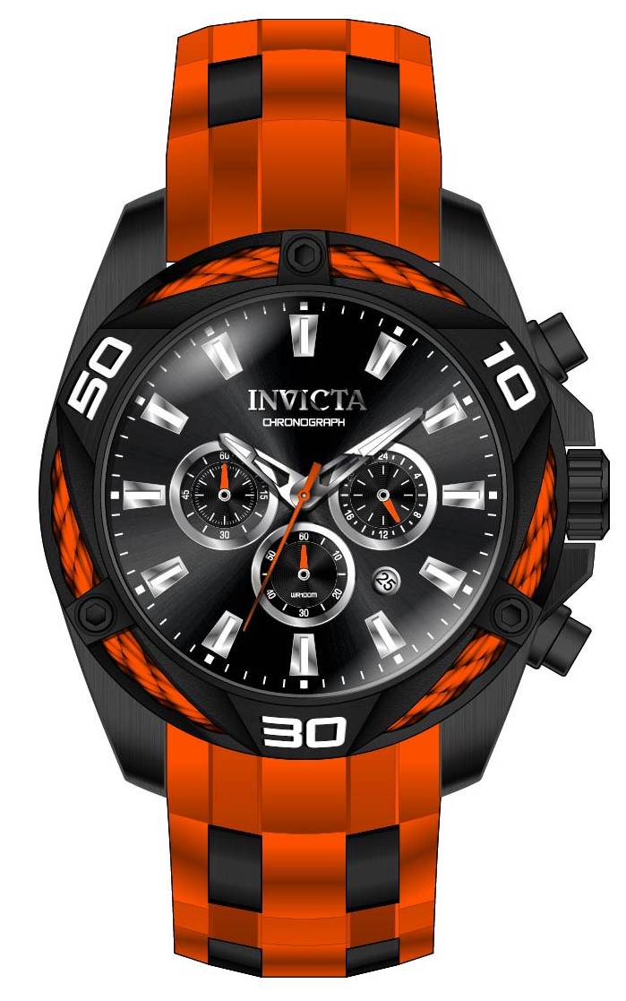 Band for Invicta Bolt Men 43760
