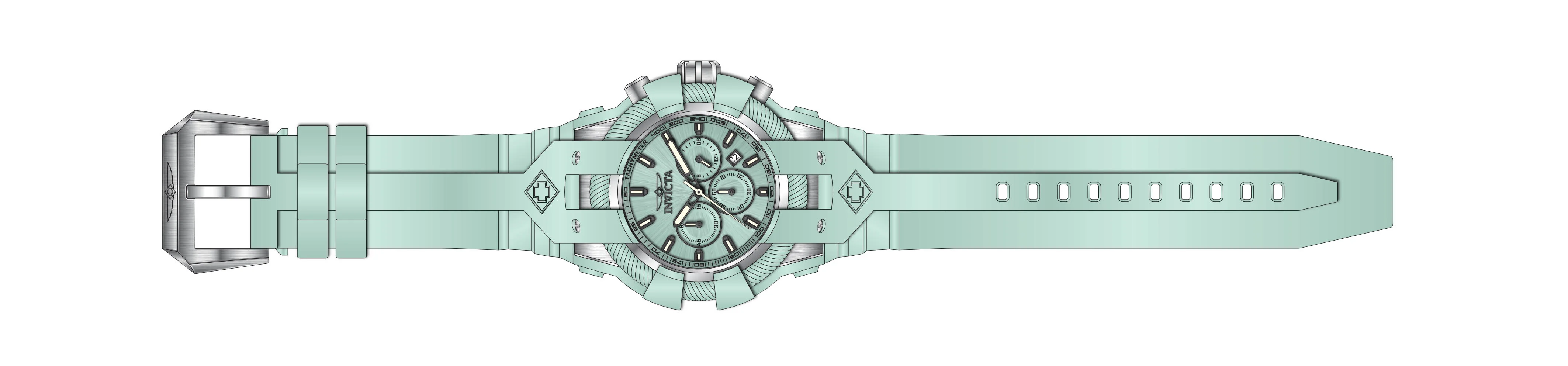 Band For Invicta Bolt Men 45168