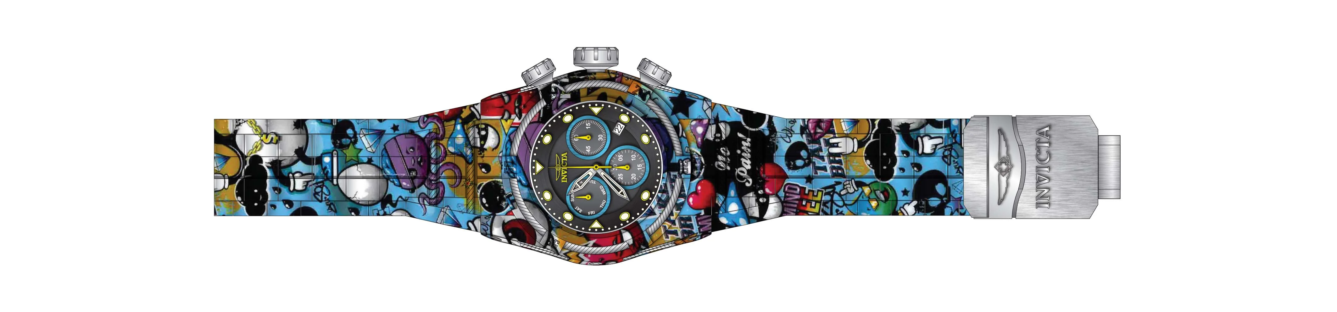 Band For Invicta Bolt Men 45488