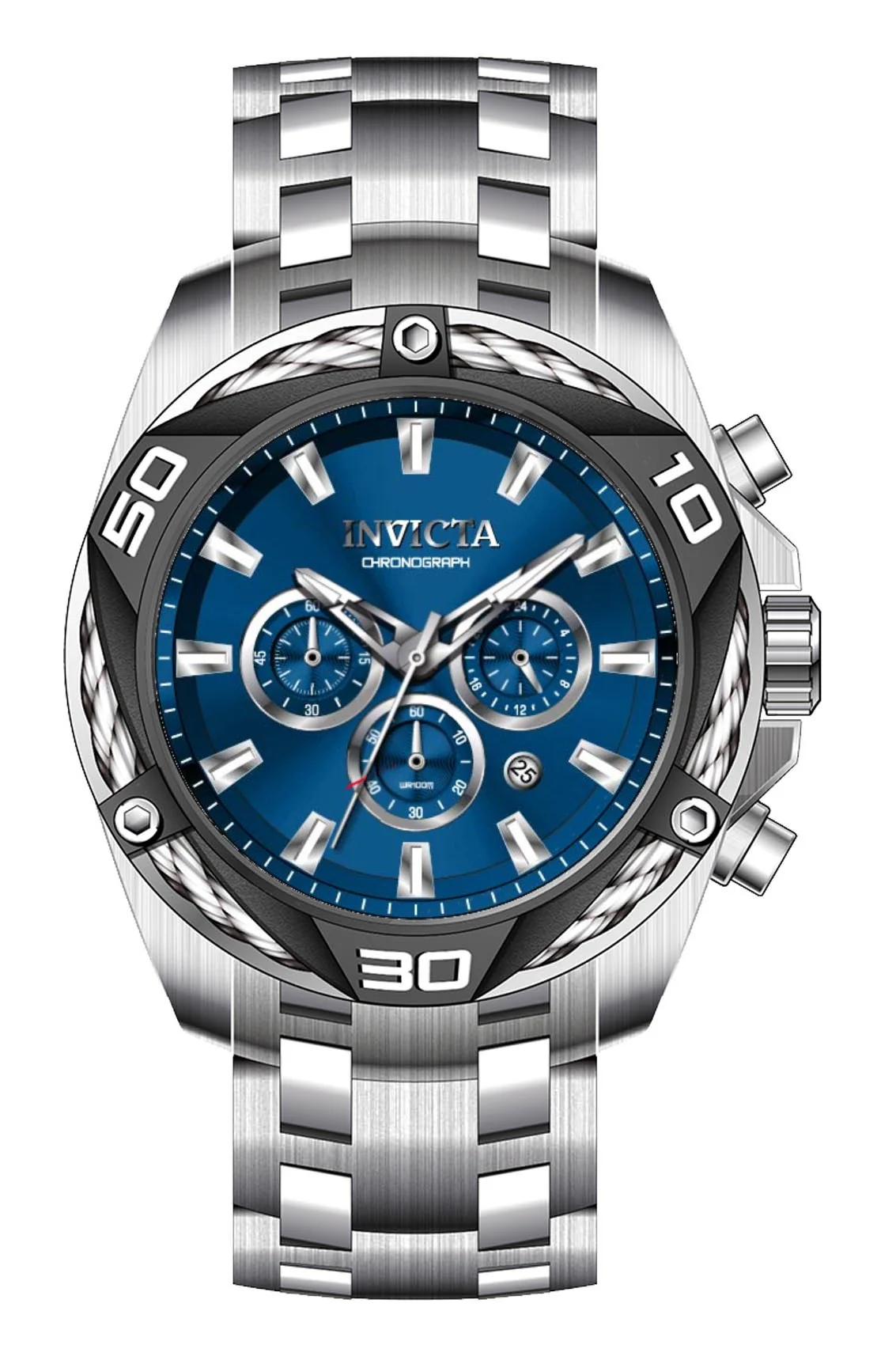Band For Invicta Bolt Men 45824