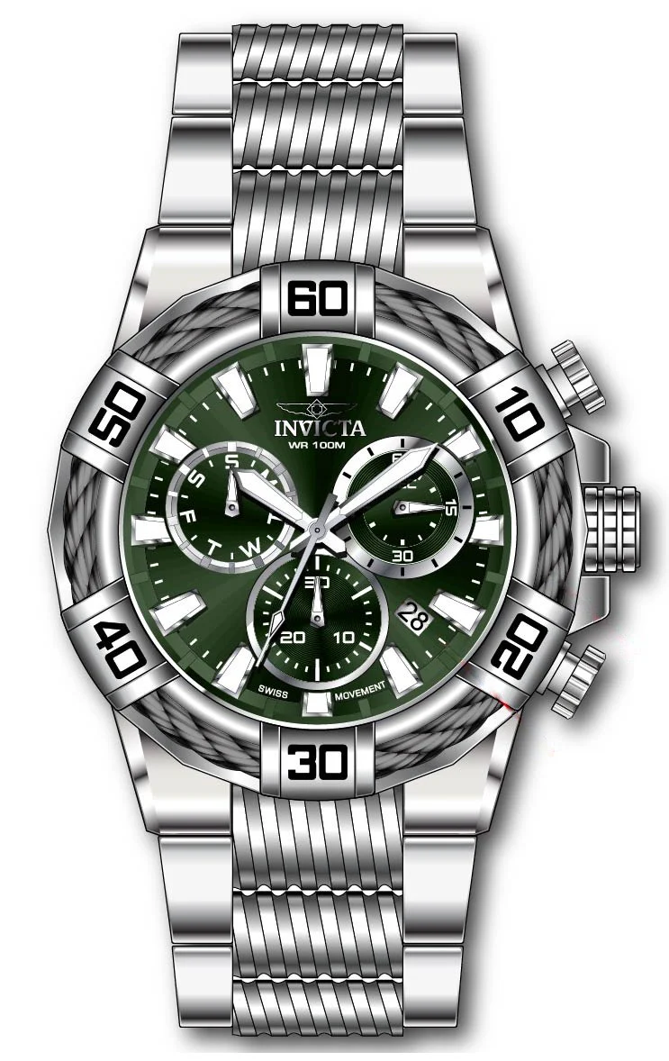 Band For Invicta Bolt Men 45842