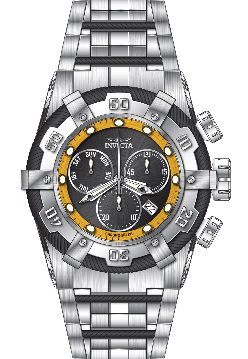 Band For Invicta Bolt Men 46234