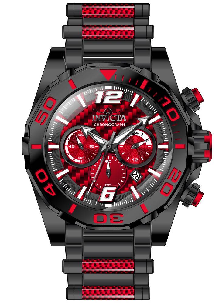 Band For Invicta Bolt  Men 46330