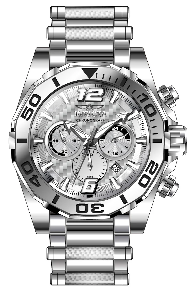 Band For Invicta Bolt Men 46331