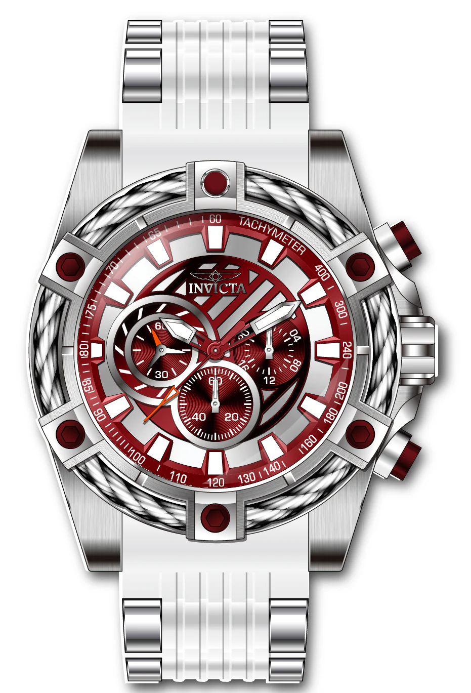 Band For Invicta Bolt Men 46382