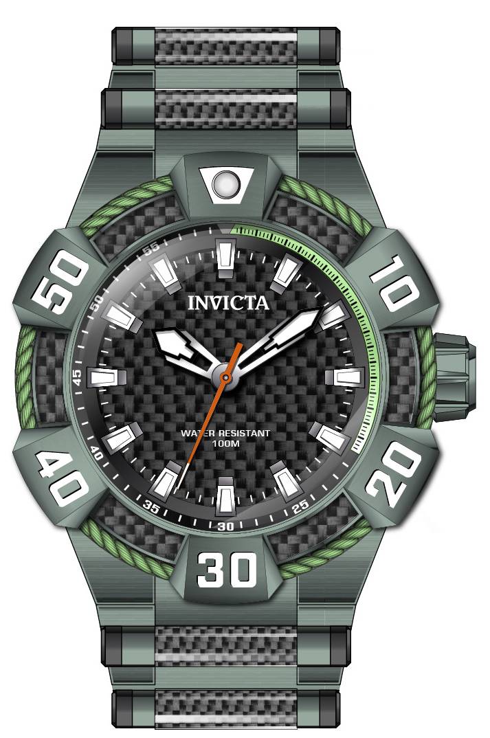 Band For Invicta Bolt Men 46450