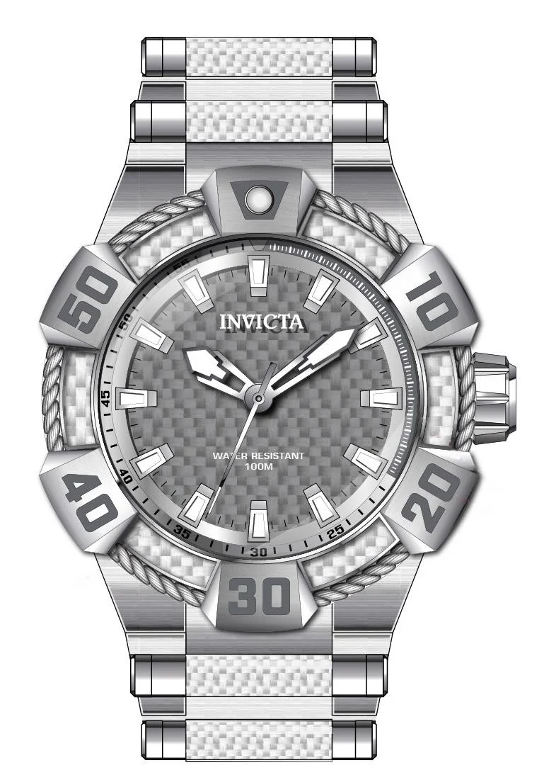 Band For Invicta Bolt Men 46453