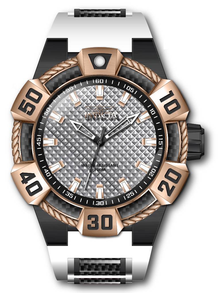 Band For Invicta Bolt  Men 46521