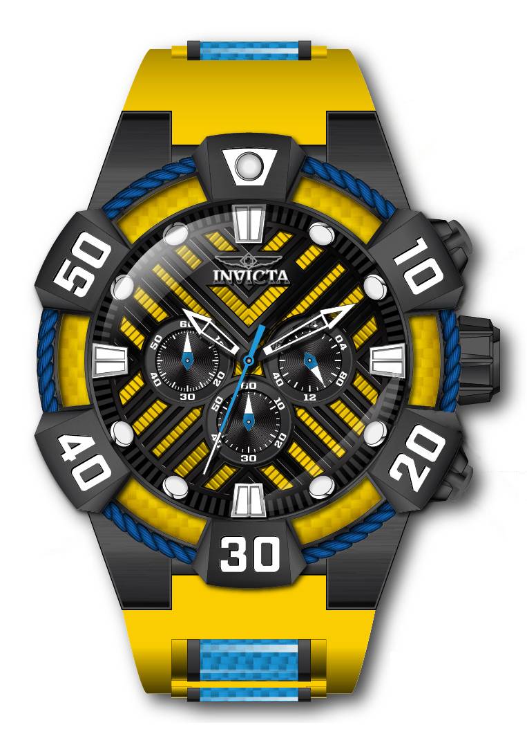 Band For Invicta Bolt  Men 46546