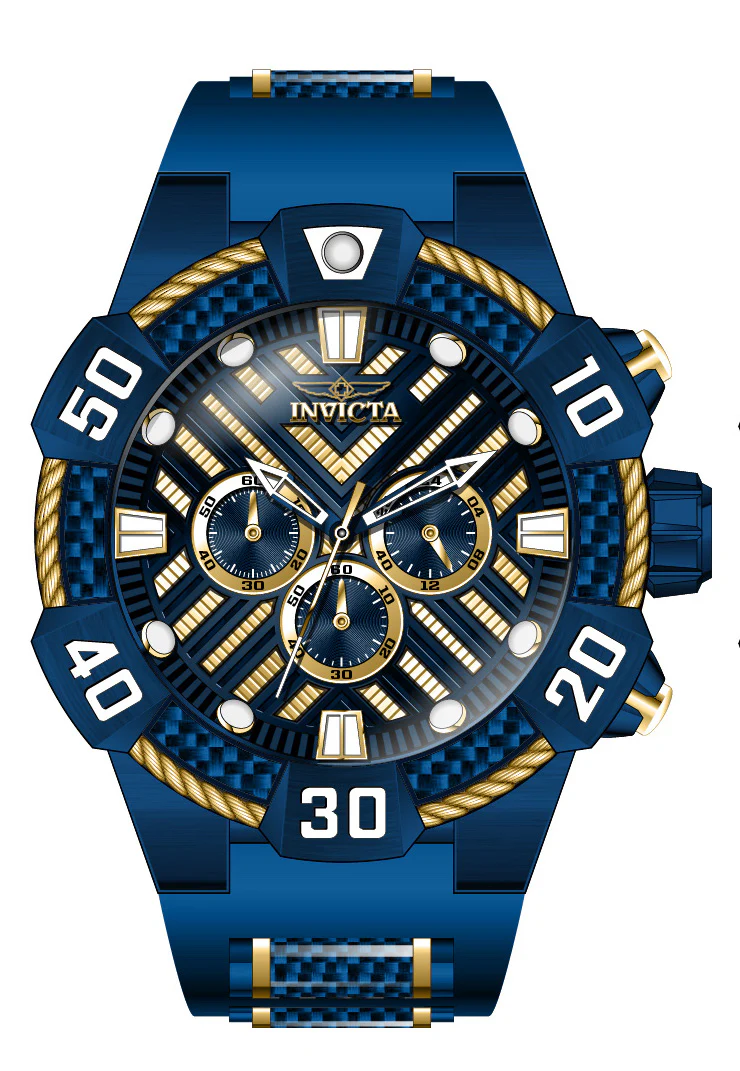 Band For Invicta Bolt  Men 46554