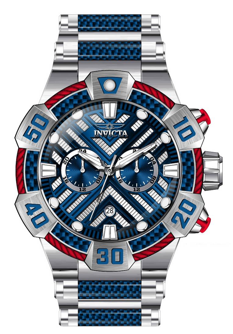 Band For Invicta Bolt Men 46576