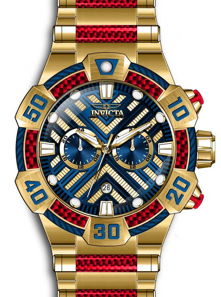 Band For Invicta Bolt Men 46577