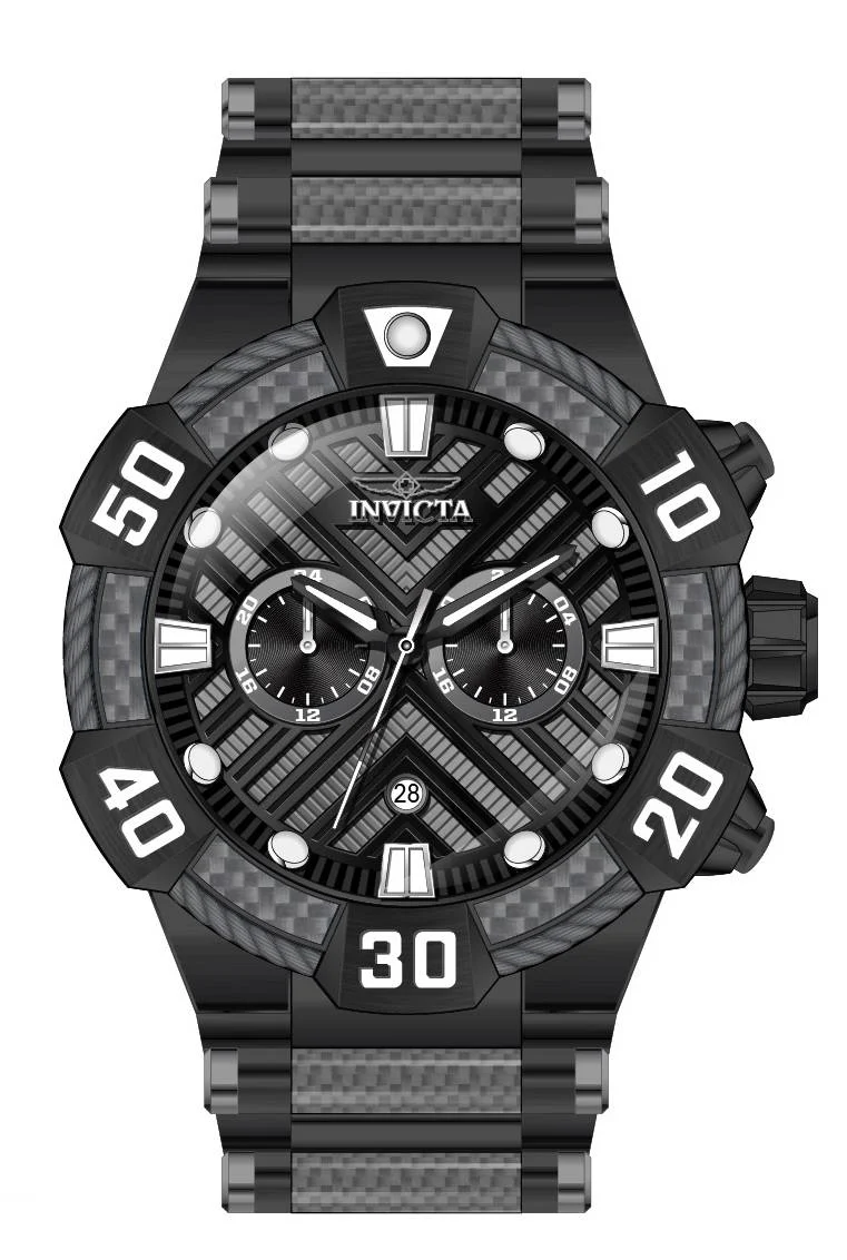 Band For Invicta Bolt  Men 46579