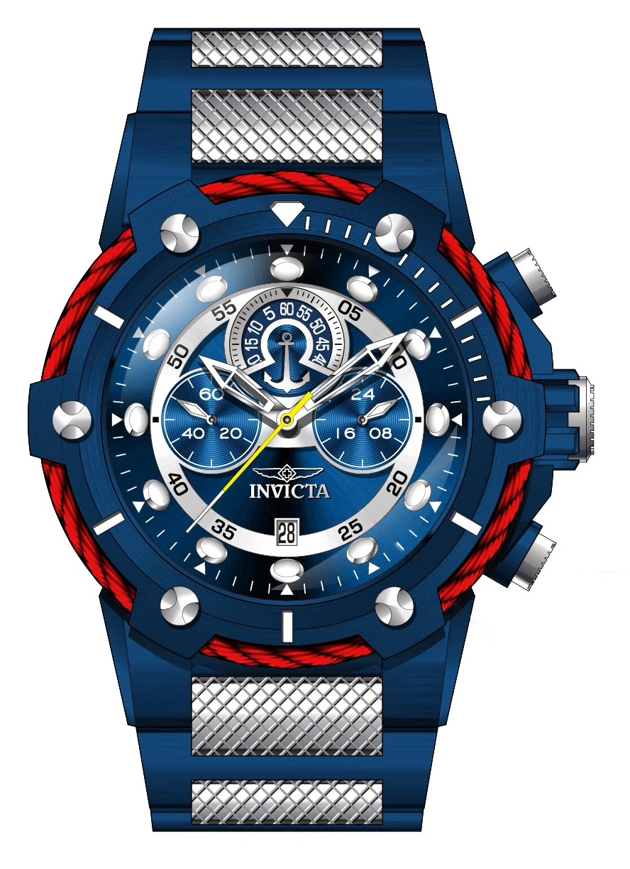 Band For Invicta Bolt Men 46604