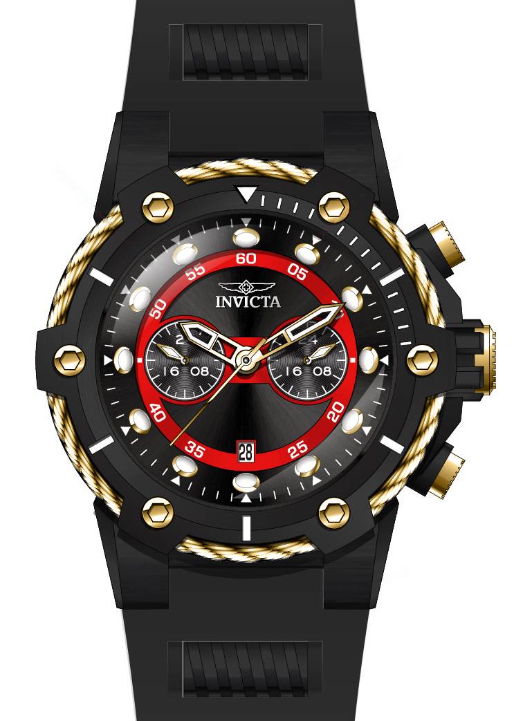 Band For Invicta Bolt Men 46611