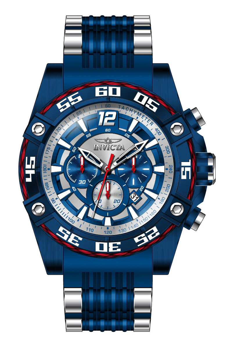 Band For Invicta Bolt  Men 46627
