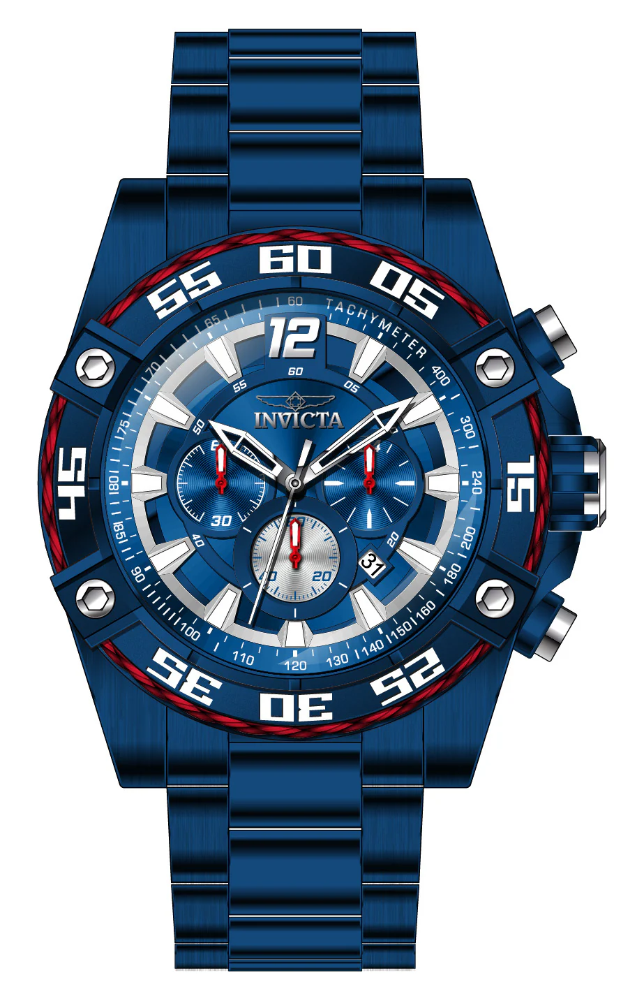 Band For Invicta Bolt Men 46629