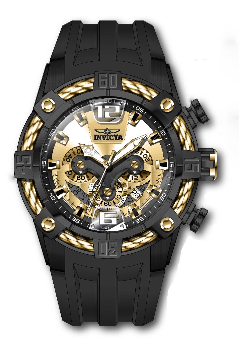 Band For Invicta Bolt Men 46743