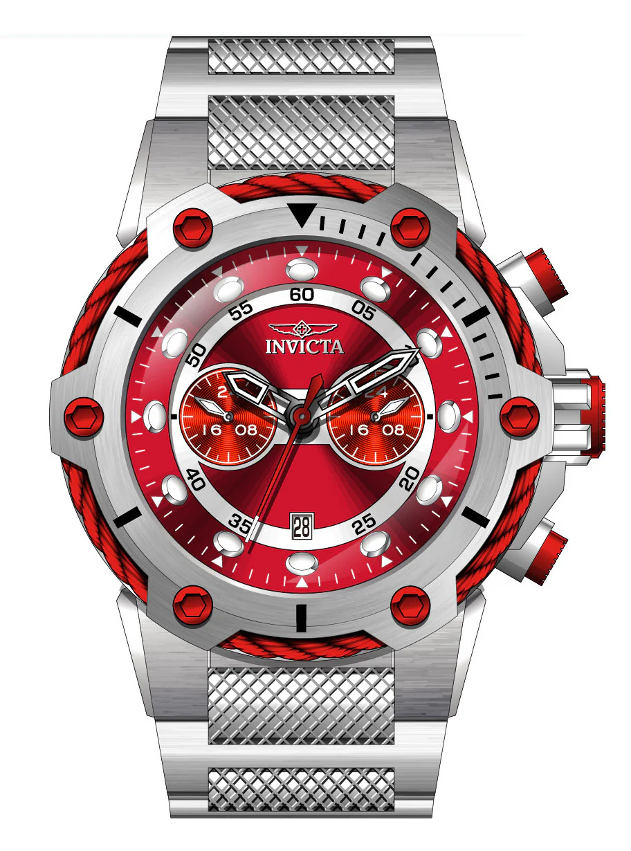 Band For Invicta Bolt  Men 46791