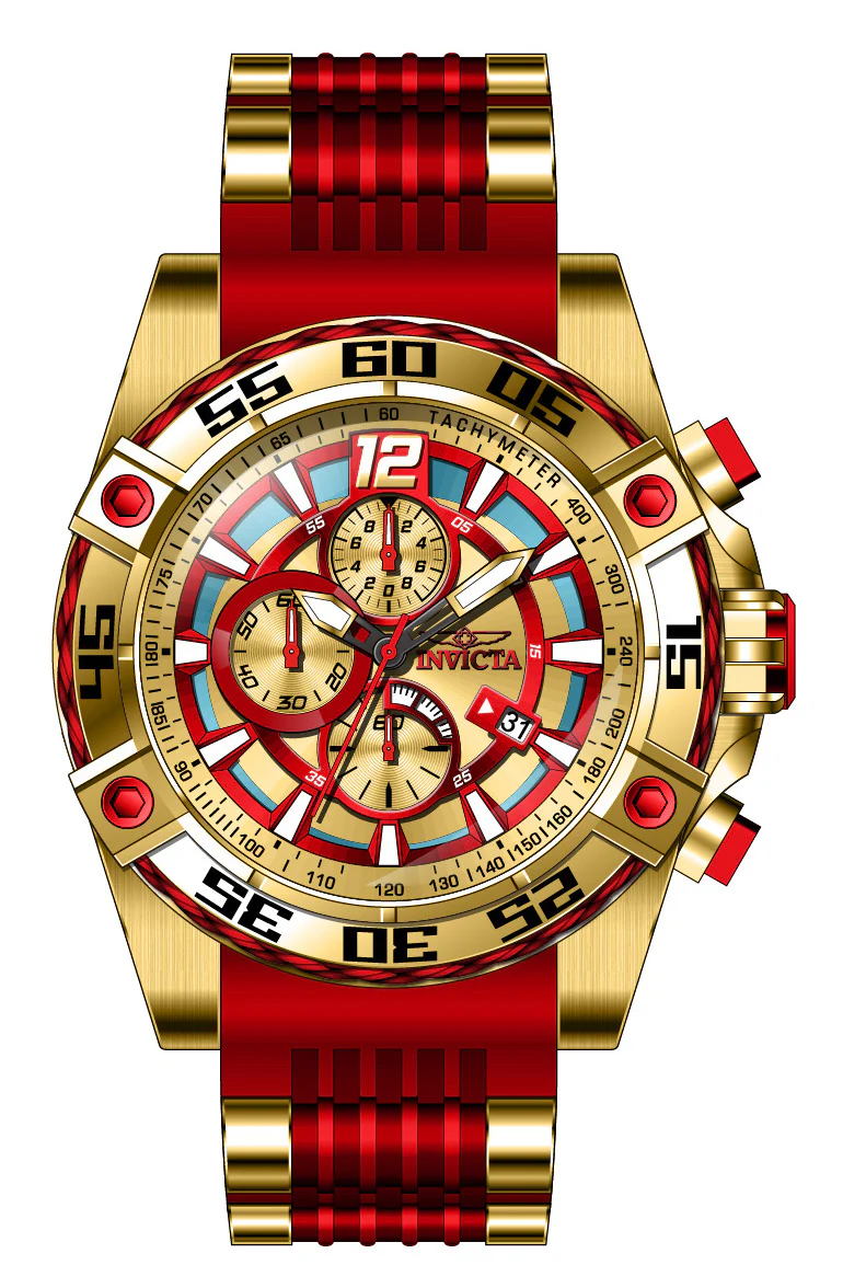 Band For Invicta Bolt Men 46823
