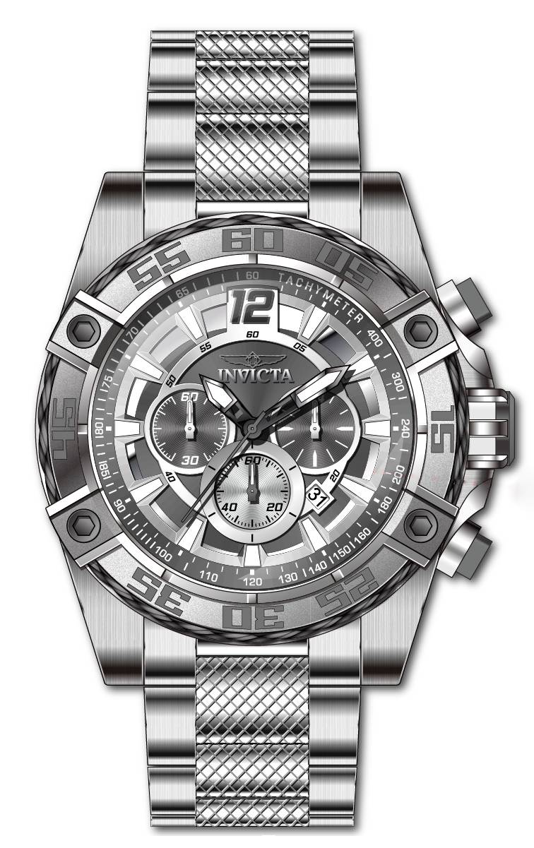 Band For Invicta Bolt Men 46829