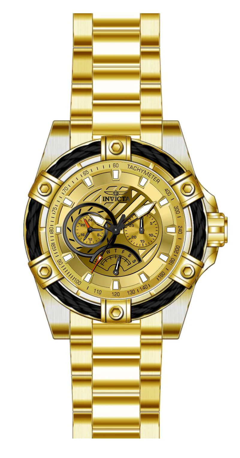 Band For Invicta Bolt  Men 46864