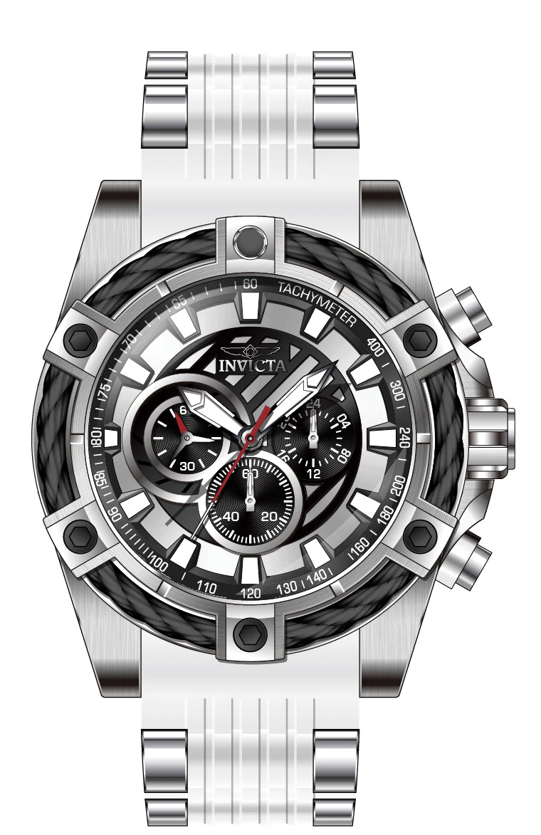 Band For Invicta Bolt Men 47056
