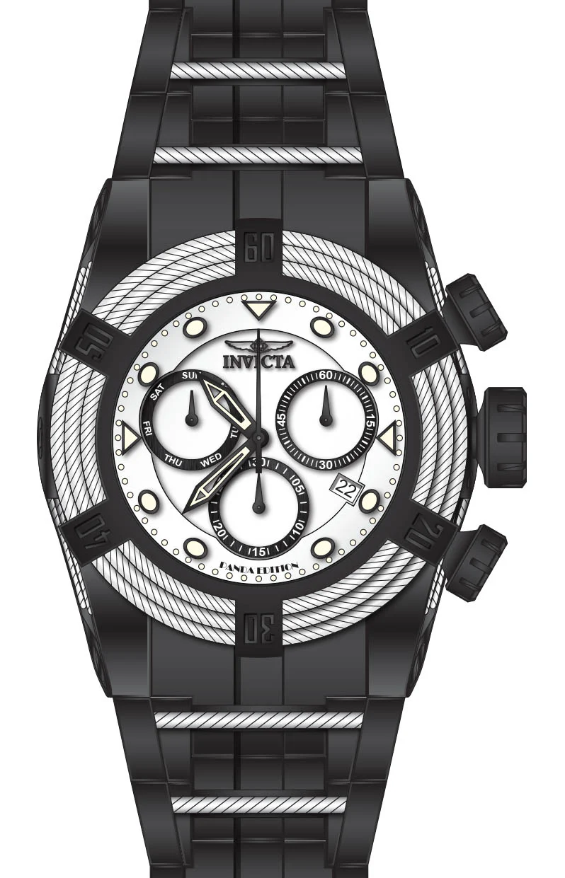 Band For Invicta Bolt  Men 48606
