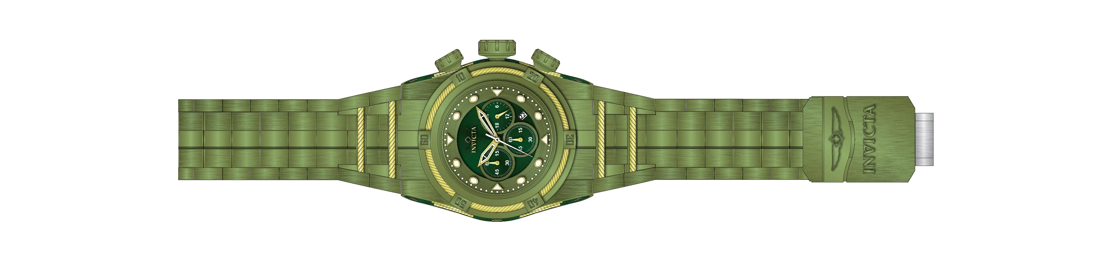 Band for Invicta Bolt Zeus Men 43351