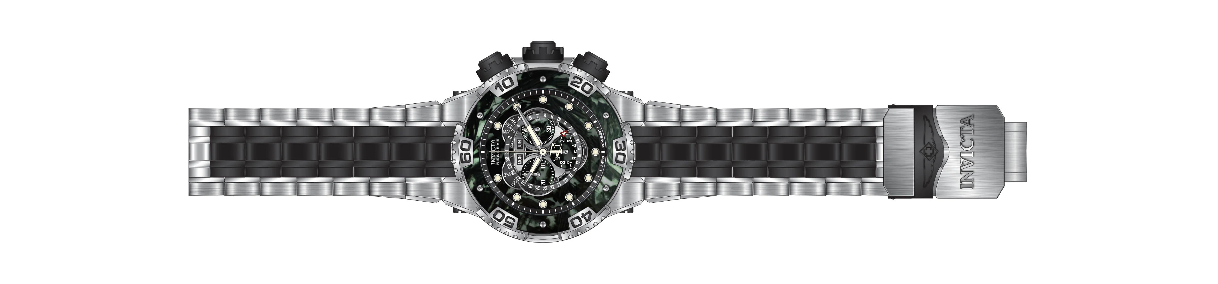 Band For Invicta Carbon Hawk 37264