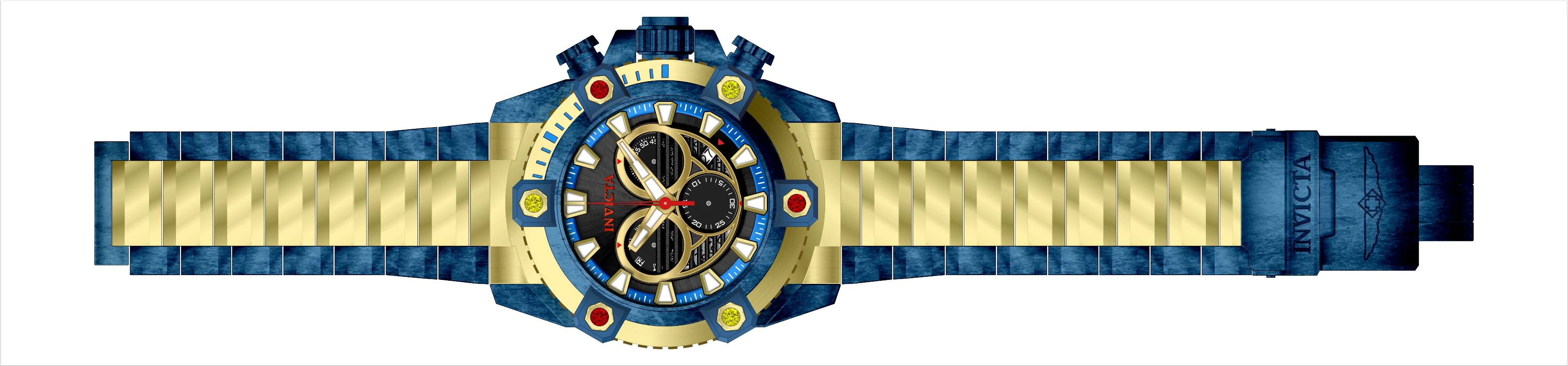 Band For Invicta Coalition Forces Men 46656