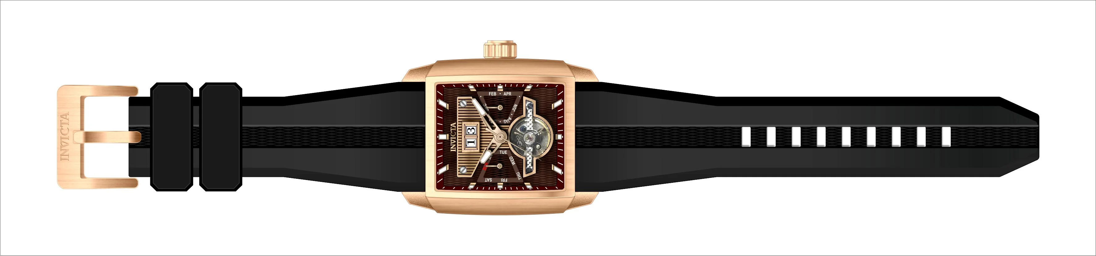 Band For Invicta Cuadro Men 44813