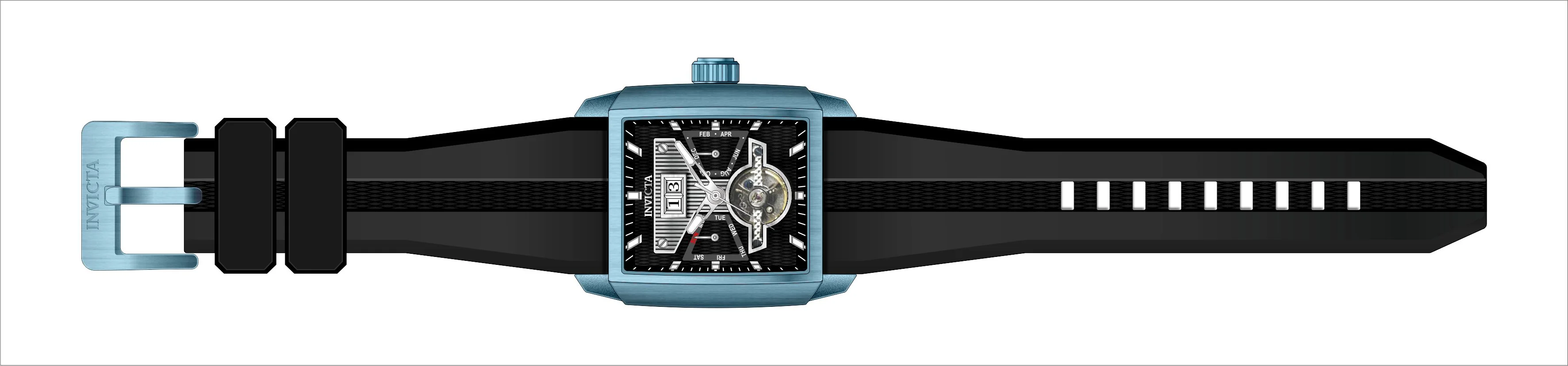 Band For Invicta Cuadro Men 44817