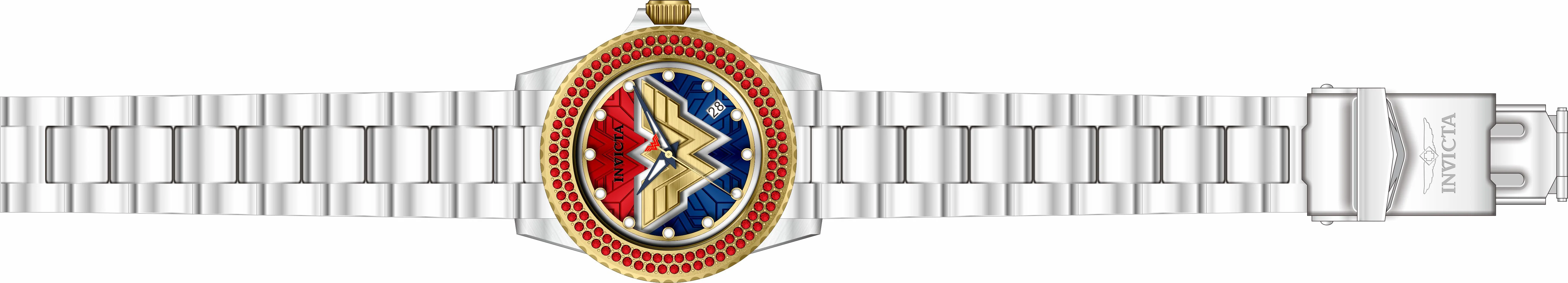 Band For Invicta DC Comics 35641