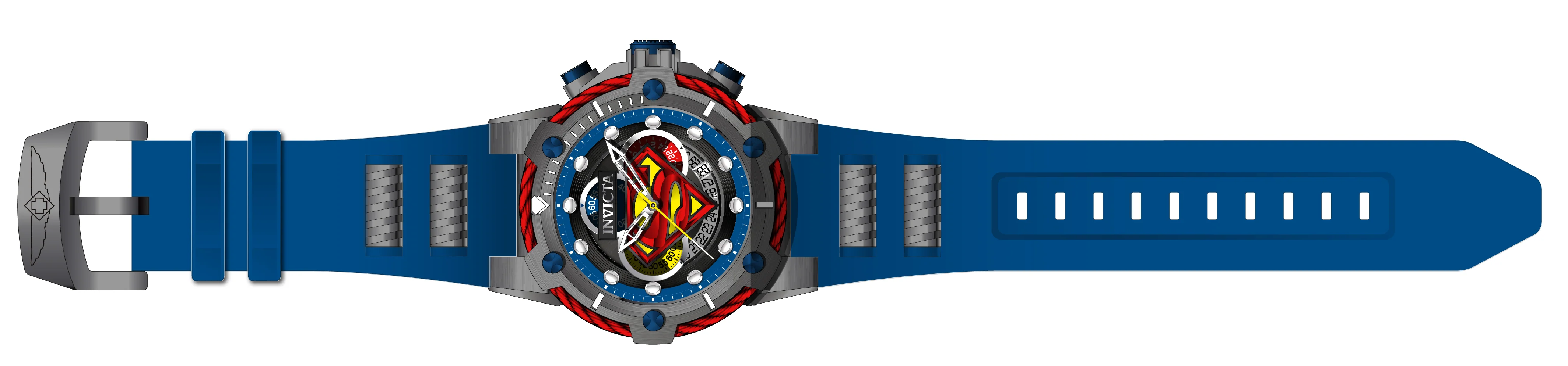 Band For Invicta DC Comics 41180