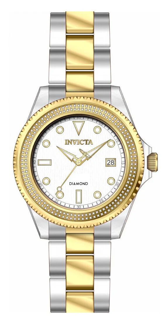 Band For Invicta Elite Diamond Lady 48779
